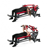 Горизонтальный жим лежа PANNATA Freeweight High Performance Super Horizontal Bench Press 1HP537