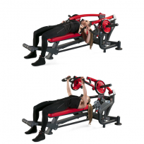 Горизонтальный жим лежа PANNATA Freeweight High Performance Super Horizontal Bench Press 1HP537