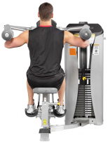 Дельтовидные сидя HOIST Roc-It Line Selectorized Lateral Raise RS-1502