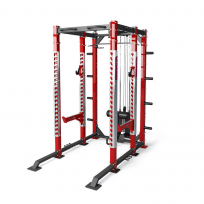 Функциональная рама с горизонтальной и вертикальной тягой PANATTA DFC Power Rack With Lat/Pulley 1DFC5